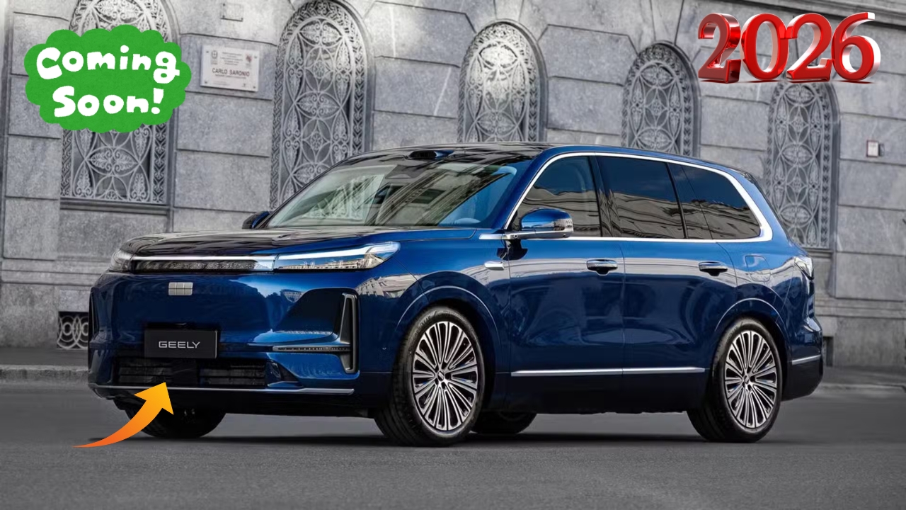 2026 Geely M9 Hybrid SUV